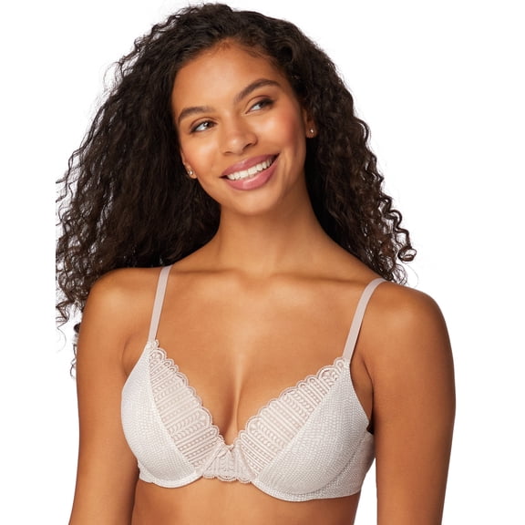 Maidenform Comfort Devotion Convertible Underwire Bra, Full Coverage Moving Texture/Gloss 36D Women's