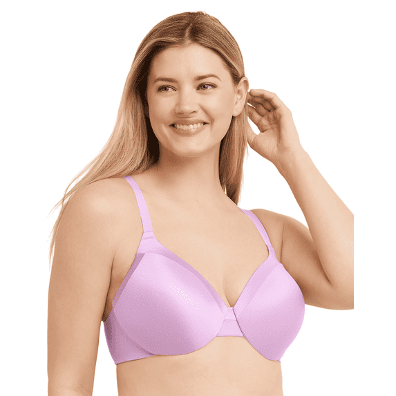 Maidenform Womens Comfort Devotion Extra Coverage Bra, 38D, Lavender Sparkle