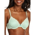 thumbnail image 1 of Women's Maidenform 09404 Comfort Devotion Embellished Extra Coverage Bra (MintSparkle/SpringBlue 40C), 1 of 2