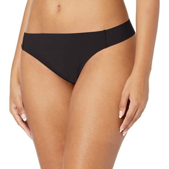Maidenform Women's Comfort Devotion Flawless No Show Thong DMLCTG, Black, 9