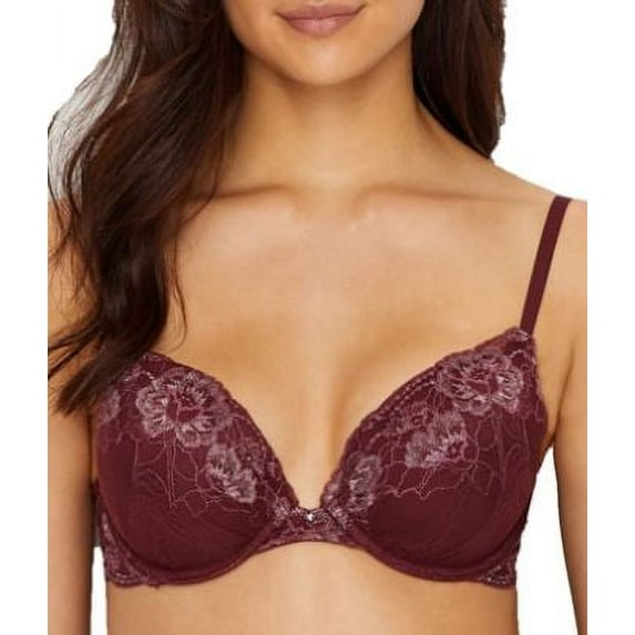 Maidenform Womens Comfort Devotion Plunge Push-Up Bra Style-9443