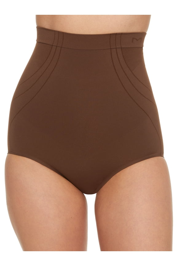 Women's Maidenform DMS092 Feel Good Fashion High Waisted Brief (Bronze XL)