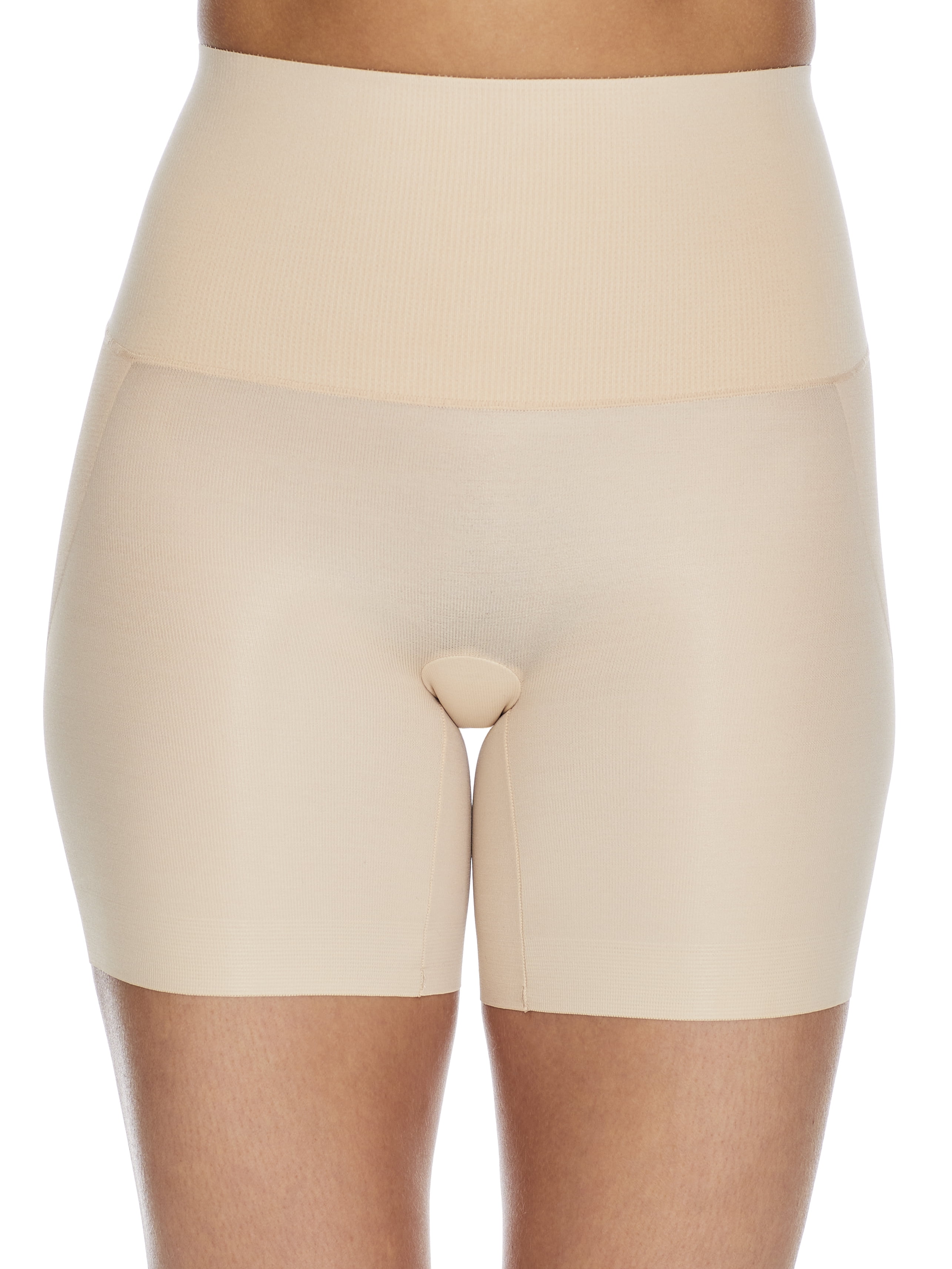 Werena Tummy Control Thong Shapewear Shaping Underwear (Beige-Mid Waist#18,S)  : : Fashion