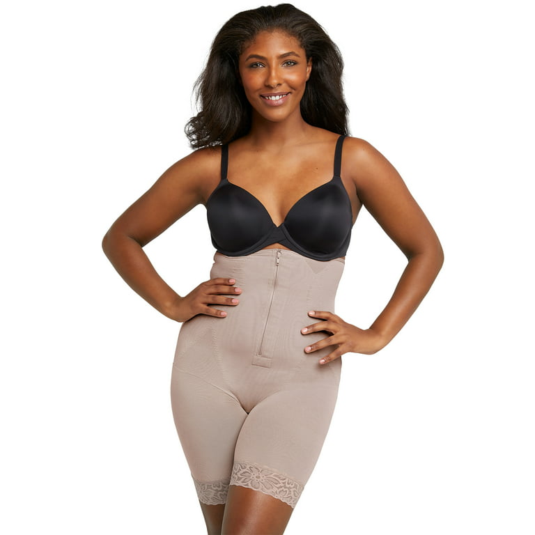 Maidenform Women's Ultra Sculpts Thigh Slimmer, Firm Control High-Waisted  Shapewear for Women Black at  Women's Clothing store