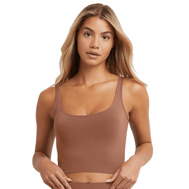 Maidenform Womens M Smoothing Seamless Cropped Cami