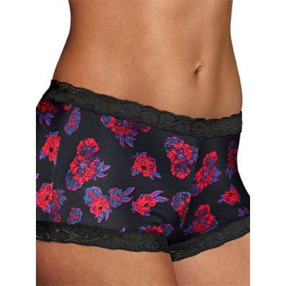 Maidenform Womens Microfiber Boyshort Style-40760