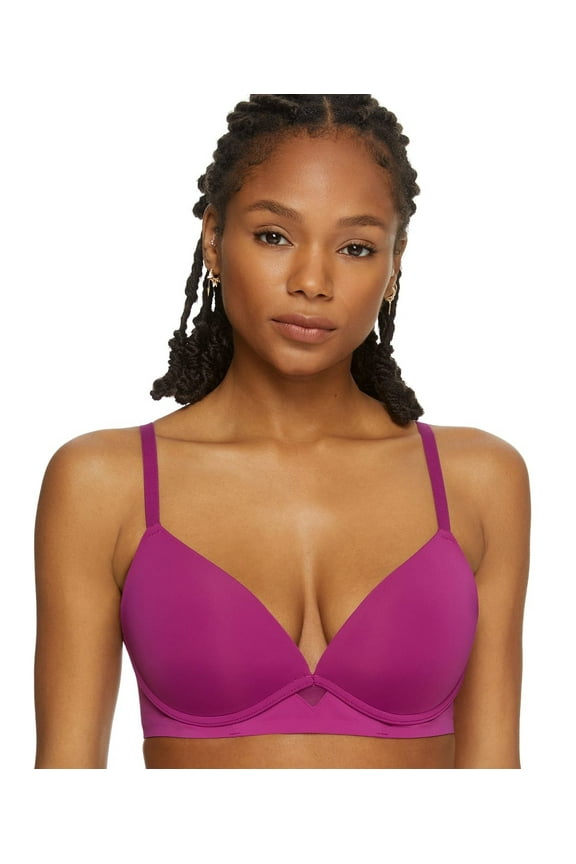 Women's Maidenform DM2301 One Fabulous Fit 2.0 Wireless Bra (Razzleberry 36D)