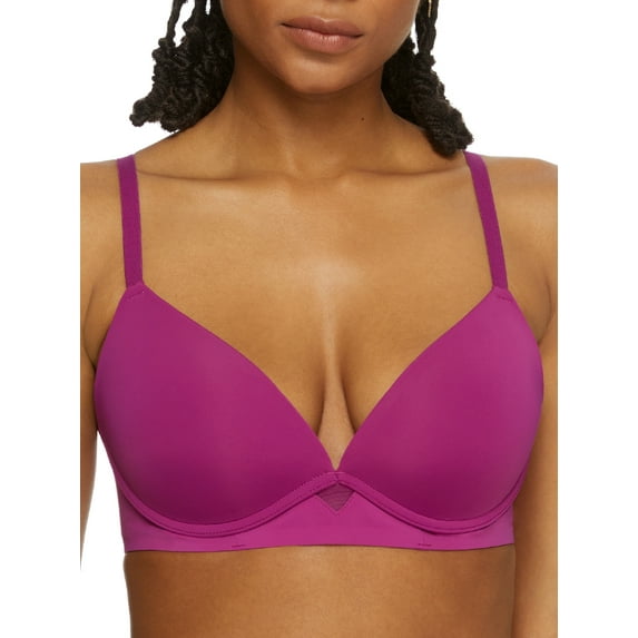 Women's Maidenform DM2301 One Fabulous Fit 2.0 Wireless Bra (Razzleberry 40D)