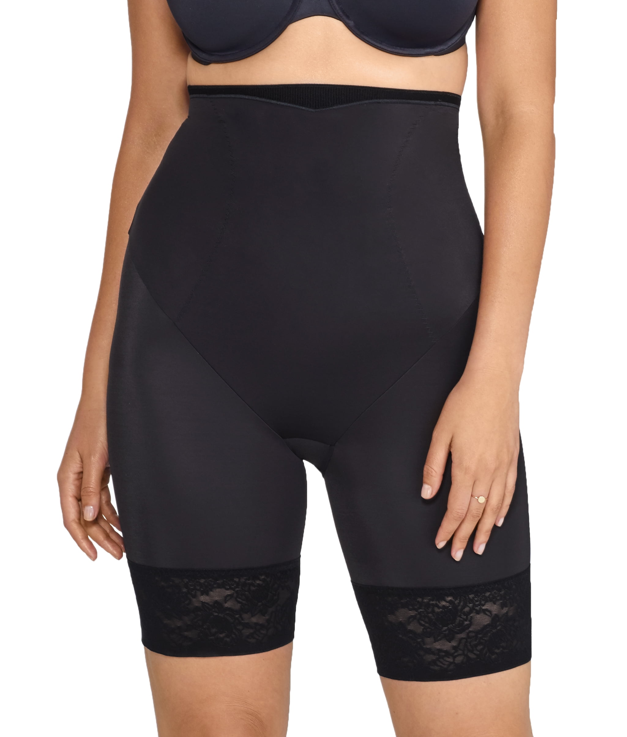 Maidenform Womens Plus Size Firm Foundations HighWaist Thigh Slimmer