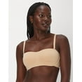 thumbnail image 1 of Maidenform Strapless Bra with Stay-Put Tech, Wireless (Plus Size Available) Almond L Women's, 1 of 10