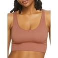thumbnail image 1 of Women's Maidenform DM2304 Pure Comfort Feel Good Seamless Crop Tank Bra (Enchantment Pink M), 1 of 4