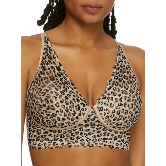 Maidenform Womens Pure Comfort Wire-Free Halter Bralette Style-DM1188A