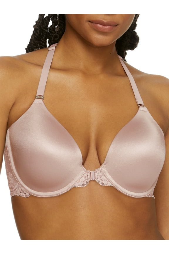 T-Shirt, One Fab Fit Lightly-Lined Underwire, Racerback Bras for Women, Gloss, 38C