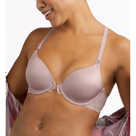 Women's Maidenform 7112 One Fab Fit Extra Coverage Lace T-Back Bra (GLOSS 40C)