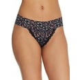 thumbnail image 1 of Women's Maidenform DMESLT Sexy Must Haves Lace Thong (Painted Black Dot 8), 1 of 2