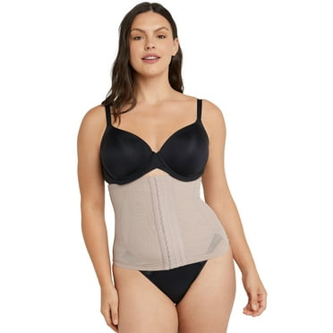 Maidenform Womens Shapewear Ultra Sculpts Waist Trainer, Style FLS104, Sizes up-to 3XL
