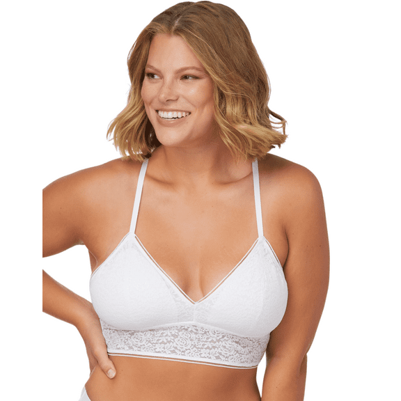 Maidenform Womens Stretch Lace Longline Bralette