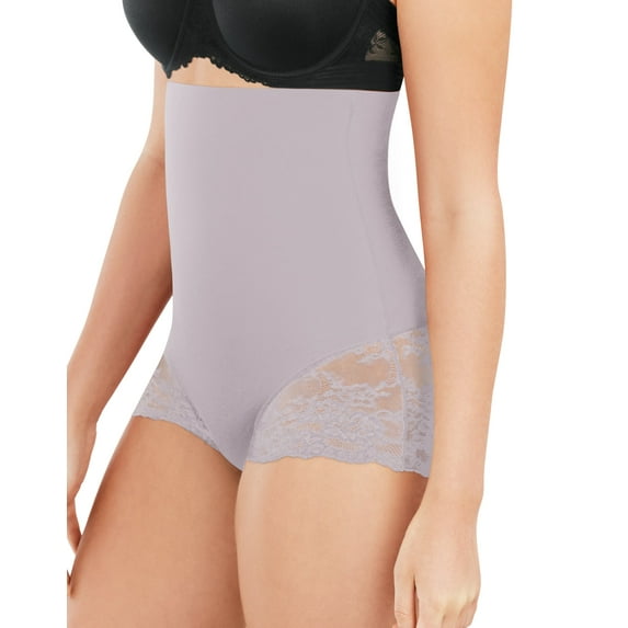 Maidenform Womens Tame Your Tummy High-Waist Lace Brief Style-DMS704