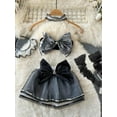 thumbnail image 1 of Maidservant Apron Dress Ladies Lace Sweet Erotic Three Pieces Sets Fashion Korean Style Plaid Cosplay Sexy Night Suits, 1 of 6