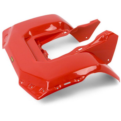 Maier Plastics 120212 Rear Fender For Honda No Toolbox Red