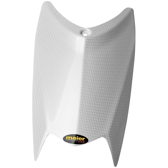 Maier Mfg 19006-31 Hood - White Carbon Fiber