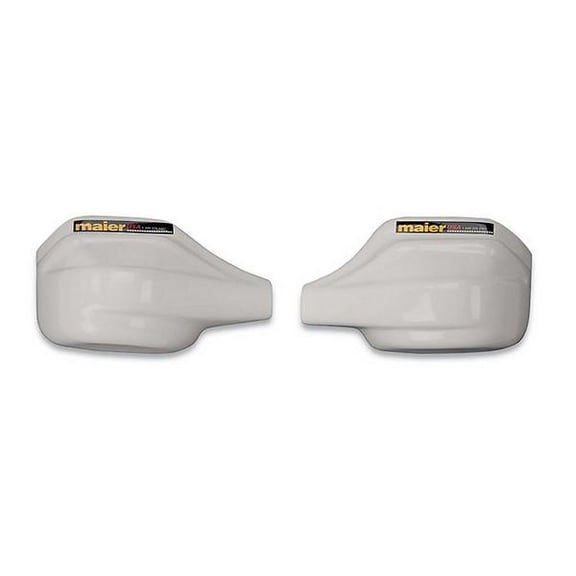 Maier Mfg 595161 Full Coverage Plastic Handguards - White