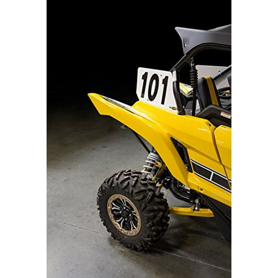 Maier USA Rear Number Plates for Yamaha YXZ1000R - Black - 190420