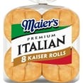 thumbnail image 1 of Maier's Premium Italian Kaiser Rolls, 8 count, White Hamburger Buns, 16 oz Bag, 1 of 7