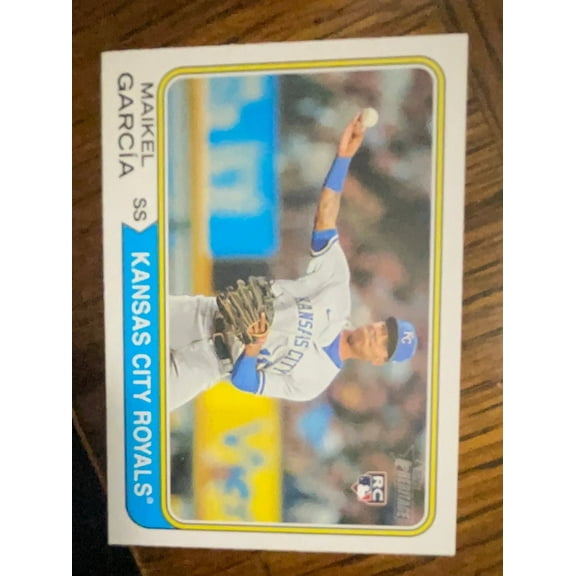 Maikel Garcia Kansas City Royals MLB 2023 Topps Heritage 311 RC