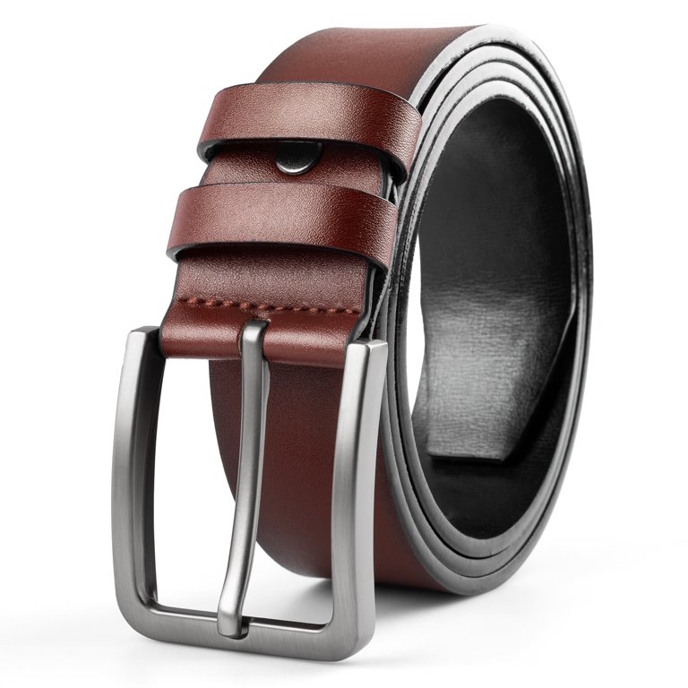 mens brown dress belts Nexbelt Ostrich Brown Dress Belt 1.5
