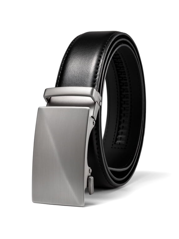 Mens Belts Ratchet Belts for Men Automatic Ratchet Buckle Slide Belt for Dress Casual