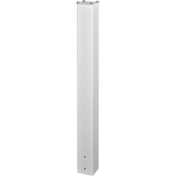 Mail Boss In-Ground Steel Post, Cream White