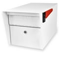 thumbnail image 1 of Mail Boss Mail Manager Locking Security Mailbox, Alpine White, 1 of 8