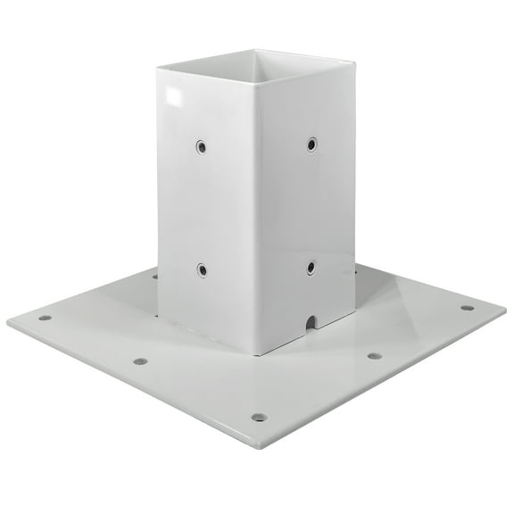 Mail Boss Surface Baseplate, Alpine White