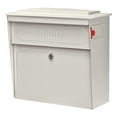 thumbnail image 1 of Mail Boss Townhouse Locking Security Mailbox, Cream White, 1 of 11