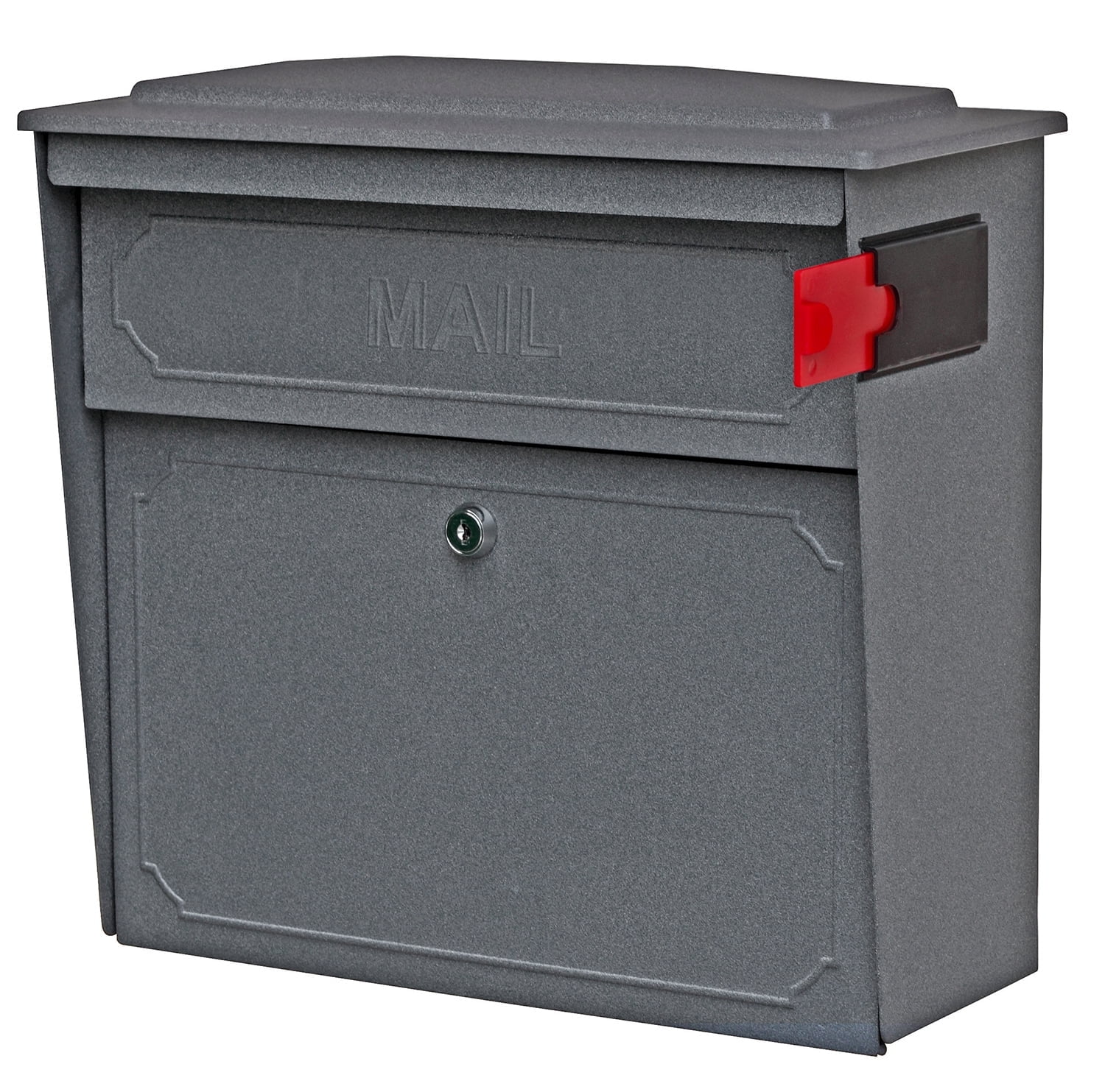 Granite Steel Lockable Wall-Mount Security Mailbox