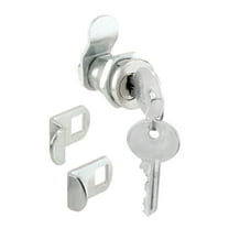 Mail Box Lock, 3 Cam, 5-Pin, Plated steel