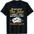 thumbnail image 1 of Mail Carrier Joke Unstamped Letter Postal Worker Mailman T-Shirt, 1 of 4