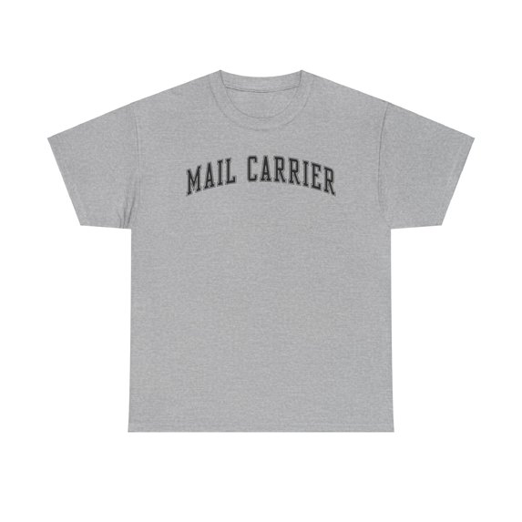 Mail Carrier Shirt Gifts Tshirt Crew Neck Short Sleeve