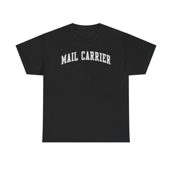 Mail Carrier Shirt Gifts Tshirt Crew Neck Short Sleeve