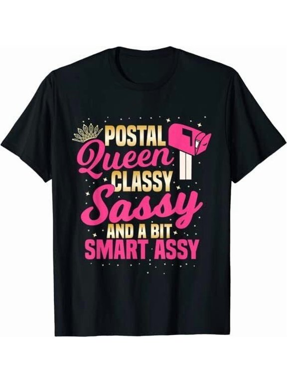 Mail Lady Gift Funny Rural Carrier Postal Worker Post T-Shirt