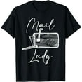 thumbnail image 1 of Mail Lady Heart Gift Postal Office Worker Woman Postwoman T-Shirt, 1 of 3