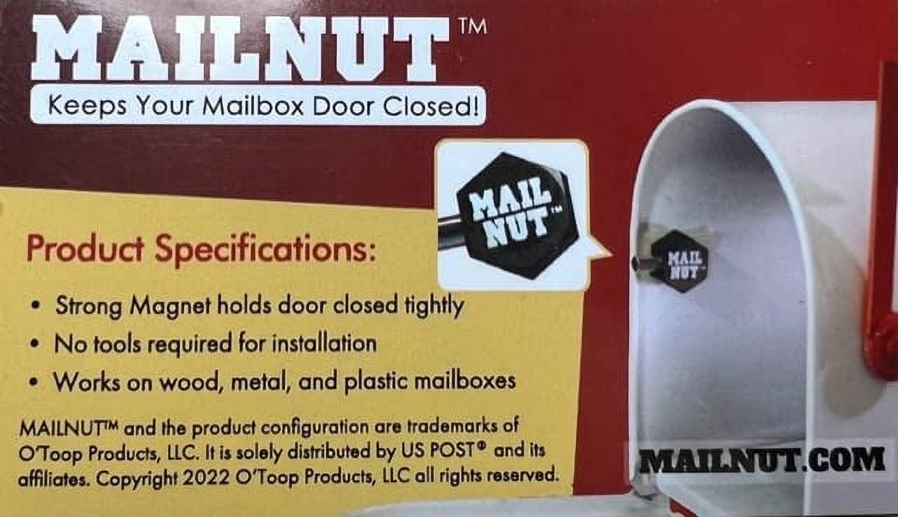 Mail Nut Your Mailbox Door Closed