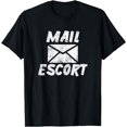 thumbnail image 1 of Mail Parcel Freight Mailman Package Cargo Mail Escort T-Shirt, 1 of 4
