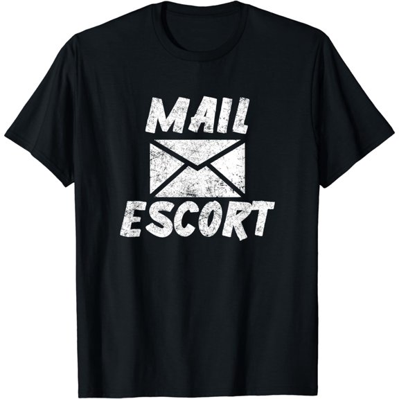 Mail Parcel Freight Mailman Package Cargo Mail Escort T-Shirt