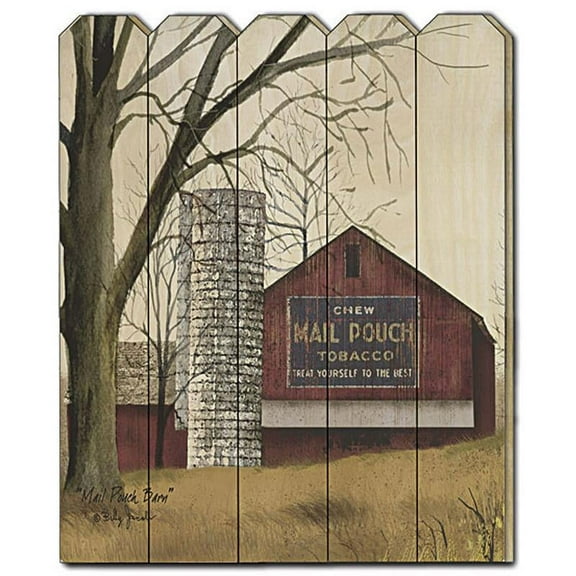 TrendyDecor4U Mail Pouch Barn By Billy Jacobs Wall Art BJ1143P
