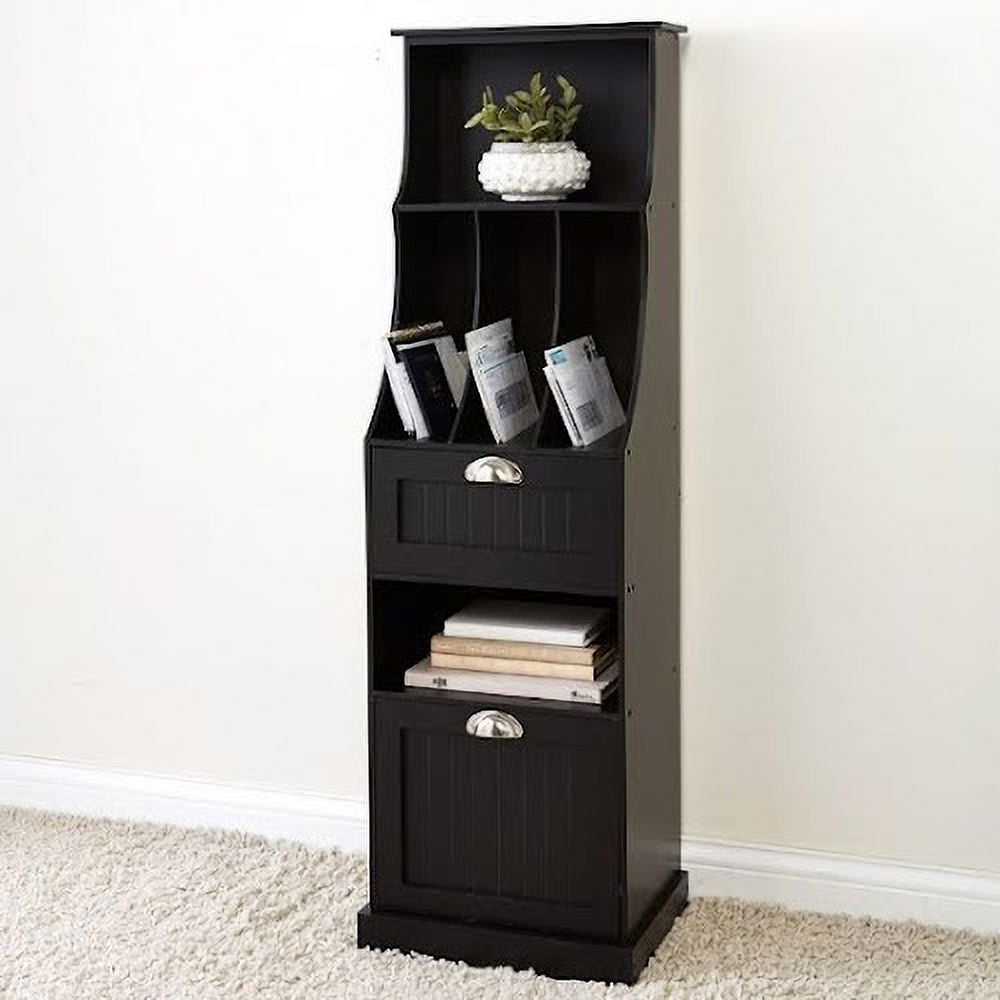 Mail Storage Tower with 2 Drawers