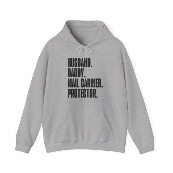Mail carrier Dad Fathers Day Hoodie Gifts Hooded Sweatshirt Pullover