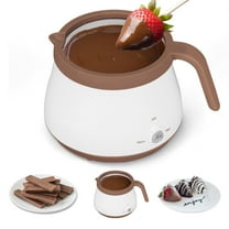 Mailand Chocolate Melt Pot, Chocolate Melter, Candy Melt Pot, Ideal for Cake Pops Cookies Cakes, 1 Cups, Single Pot, Brown