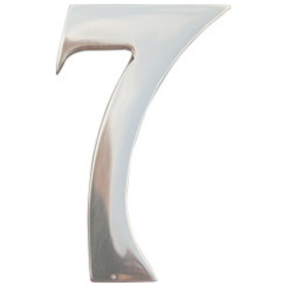 Imperial Mailbox Systems 3 Inch Brass Number, Weather-Resistant